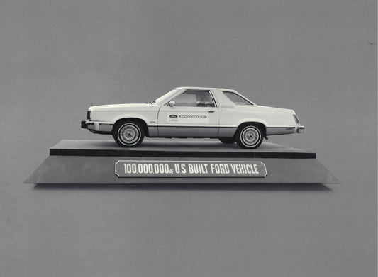 1977 Ford Fairmont Futura 100 millionth U S built  0401-0449