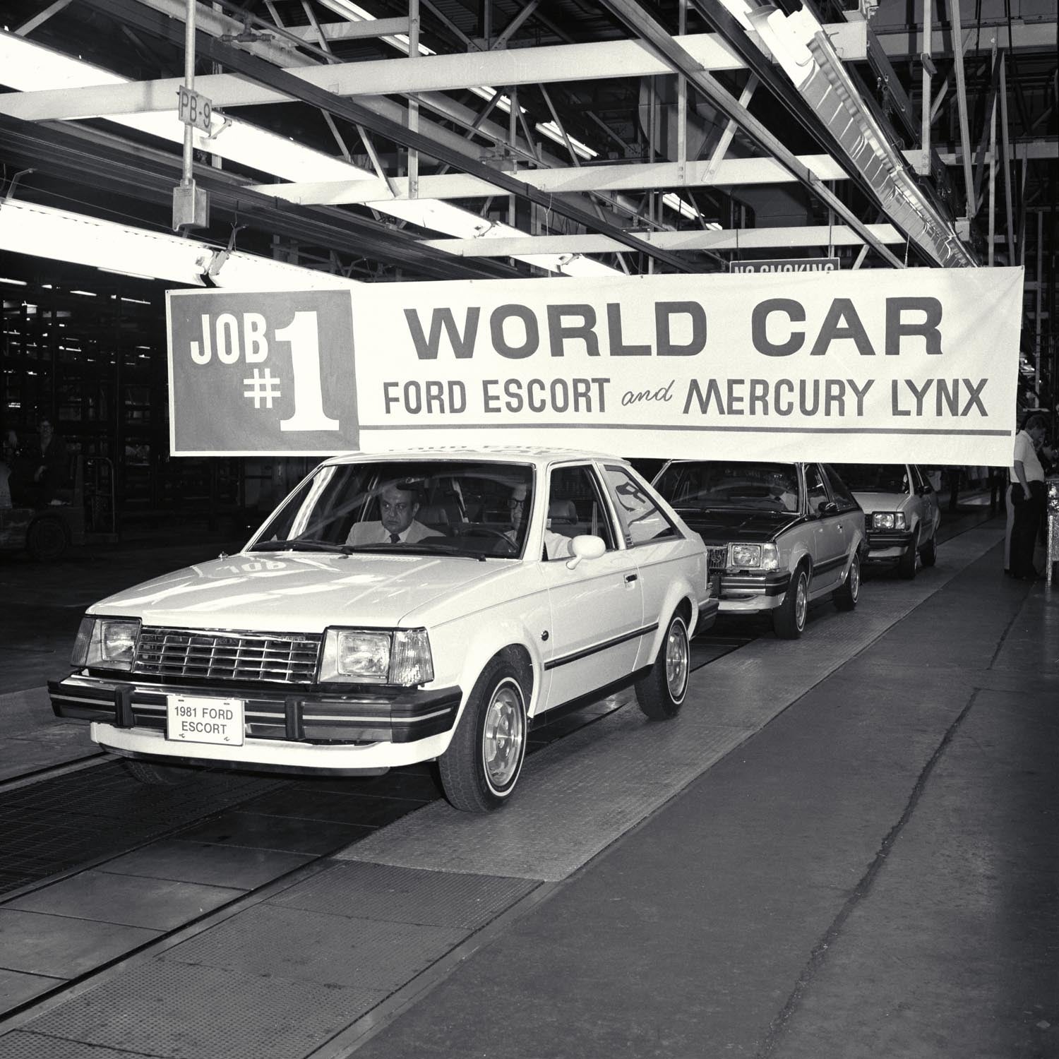 1980 Ford Wayne Assembly Plant Escort Lynx Job one  0401-0453
