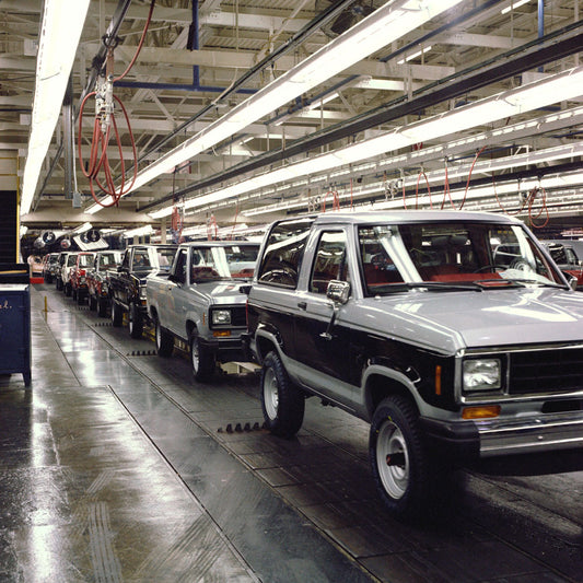 1983 Ford Kentucky Truck Plant final line 0401-0463