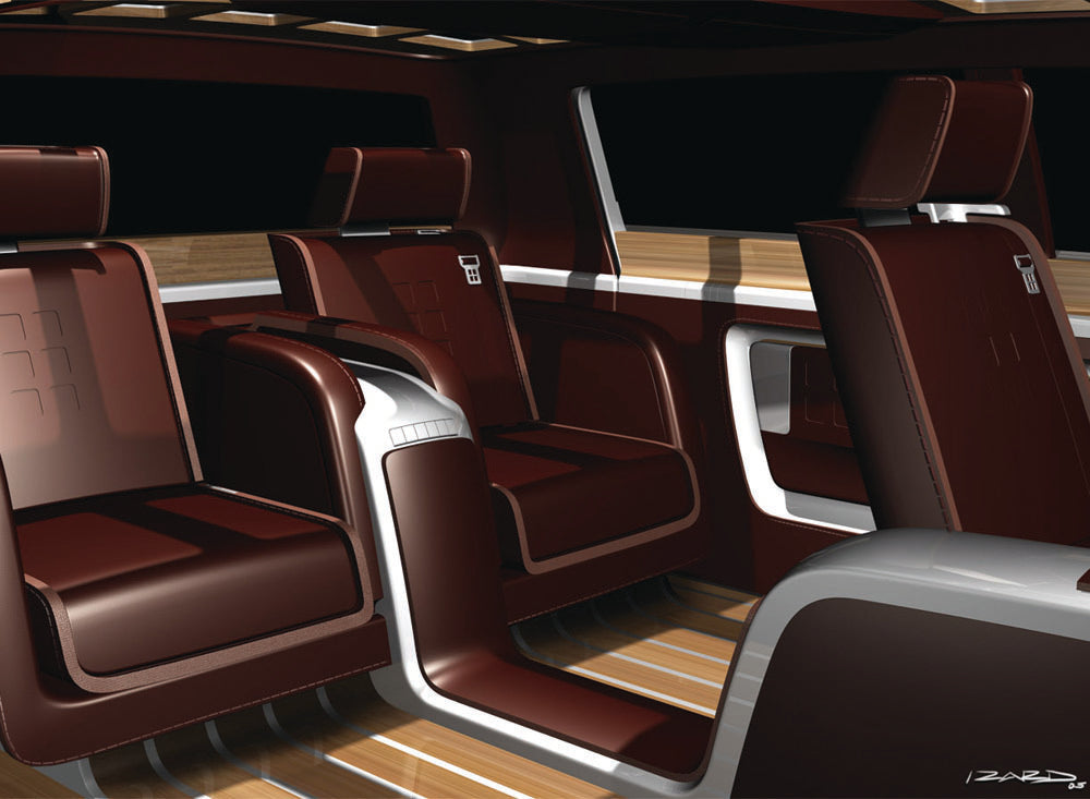 2006 Ford F-250 Super Chief concept truck interior 0401-0547