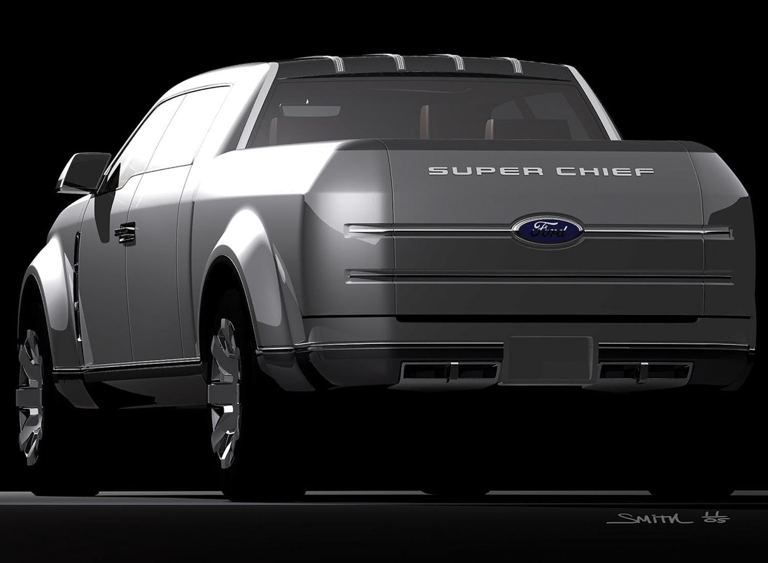 2006 Ford F-250 Super Chief concept truck  0401-0552