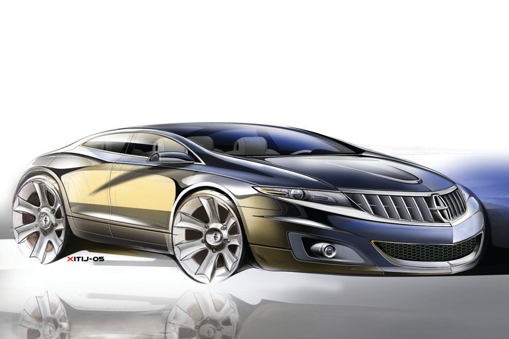 2006 Lincoln MKS concept car rendering  0401-0597