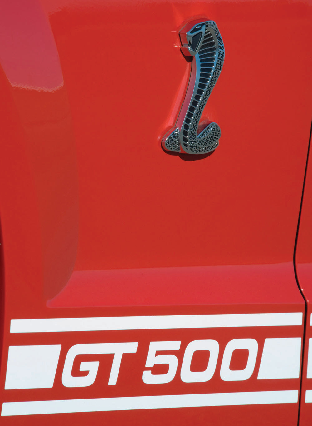 2007 Ford Mustang Shelby GT500 fender idenicati  0401-0618
