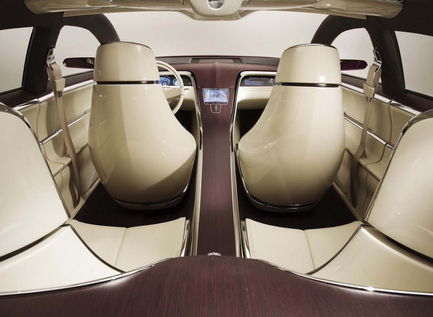 2007 Lincoln MkR concept car interior  0401-0657