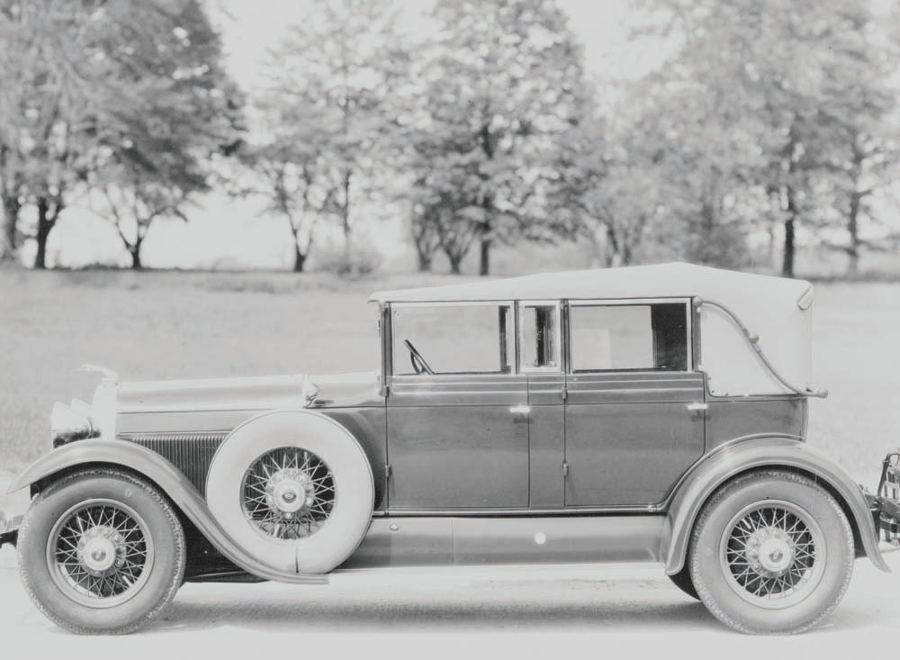 1929 Lincoln Dietrich Convertible Sedan Model 167  0401-0715