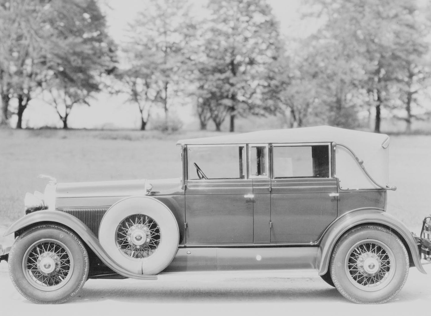 1929 Lincoln Dietrich Convertible Sedan Model 167  0401-0715