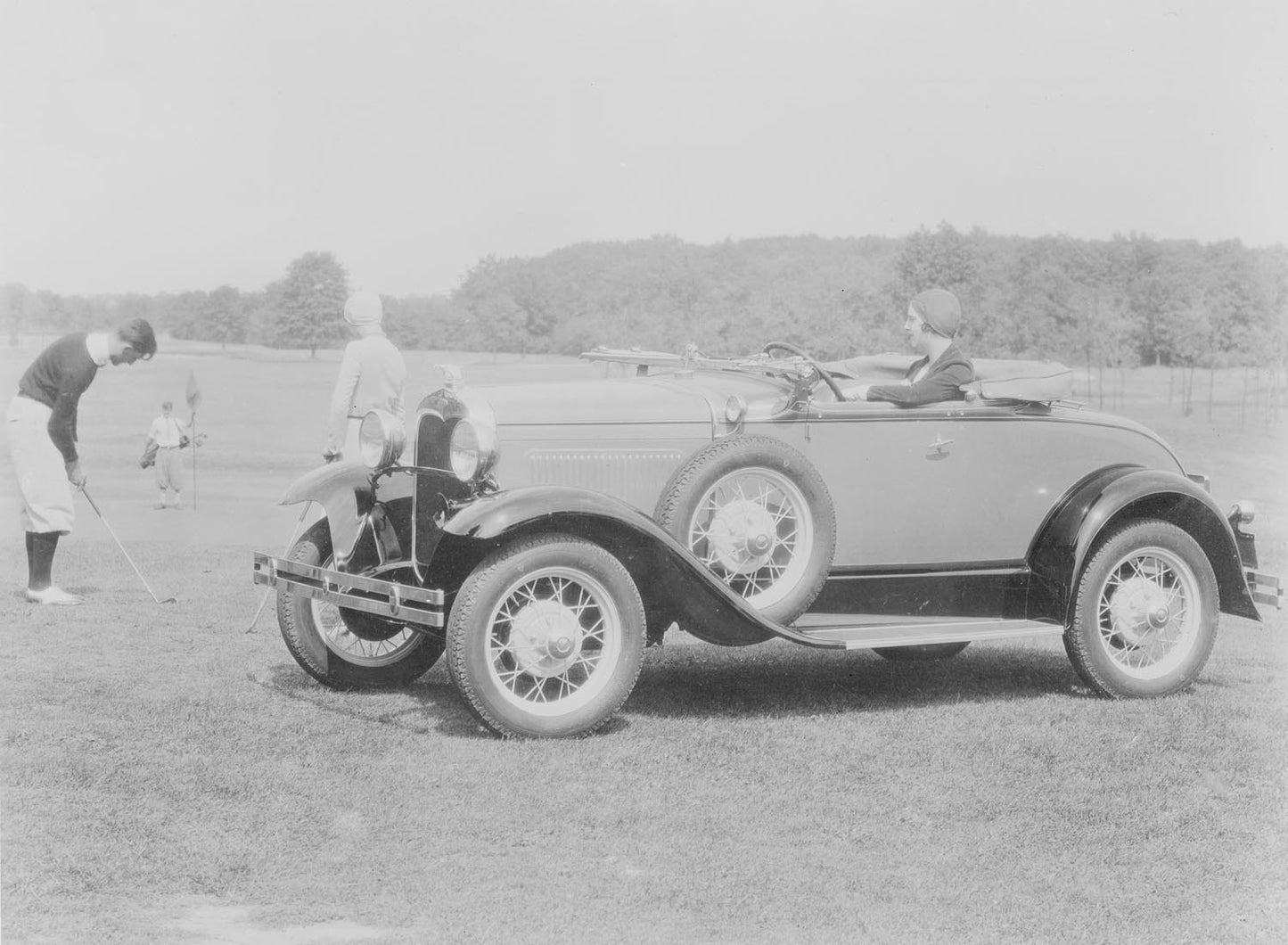 1930 Ford Model A DeLuxe Roadster  0401-0724