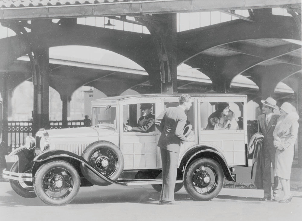1930 Ford Model A station wagon  0401-0726