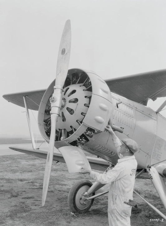1930 U S Army biplane  0401-0729