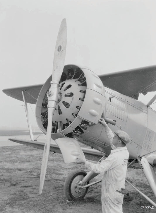 1930 U S Army biplane  0401-0729