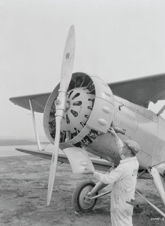 1930 U S Army biplane  0401-0730