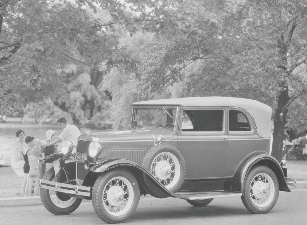 1931 Ford Model A Convertible Sedan 0401-0732