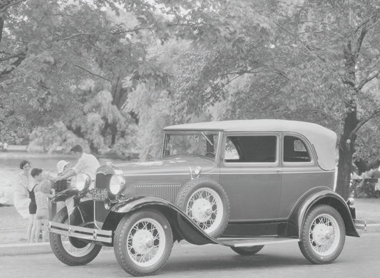 1931 Ford Model A Convertible Sedan  0401-0732