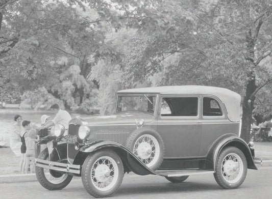 1931 Ford Model A Convertible Sedan  0401-0732
