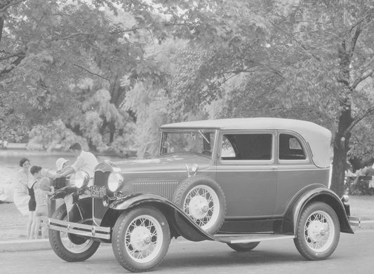 1931 Ford Model A Convertible Sedan  0401-0732