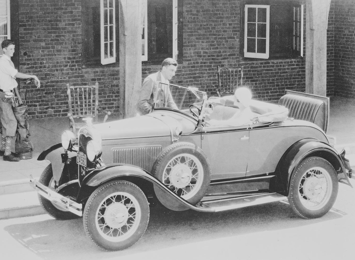 1931 Ford Model A DeLuxe Roadster  0401-0734