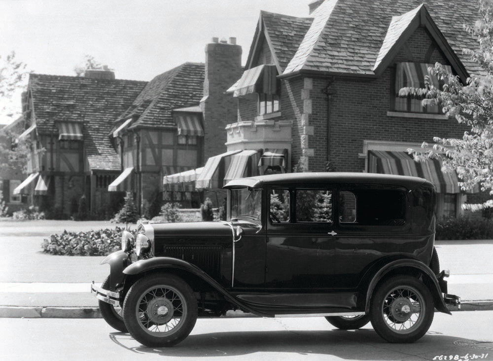 1931 Ford Model A DeLuxe Tudor Sedan  0401-0735