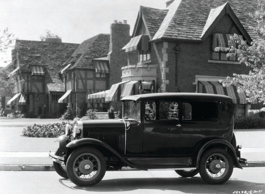 1931 Ford Model A DeLuxe Tudor Sedan  0401-0735