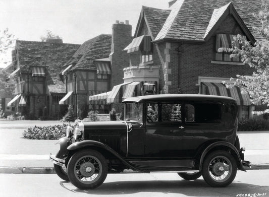 1931 Ford Model A DeLuxe Tudor Sedan  0401-0735