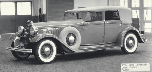1932 Lincoln Dietrich Convertible Sedan  0401-0772