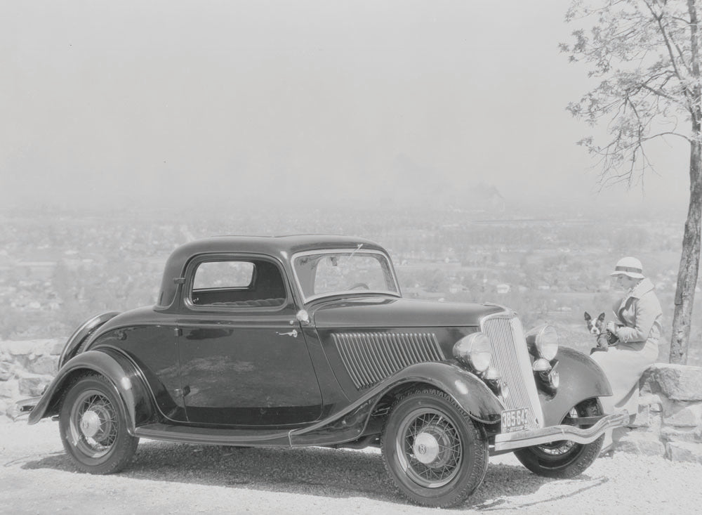 1933 Ford three window coupe  0401-0775