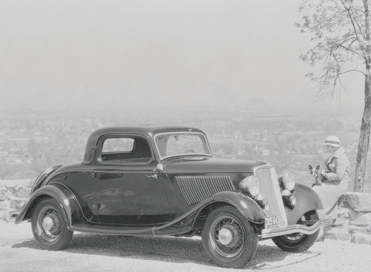 1933 Ford three window coupe  0401-0775