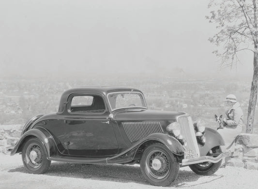1933 Ford three window coupe  0401-0775