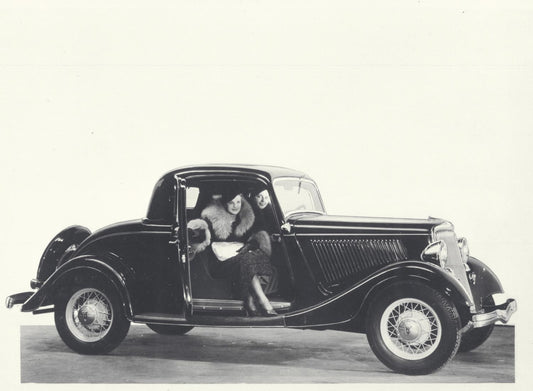 1934 Ford DeLuxe Three Window Coupe  0401-0785