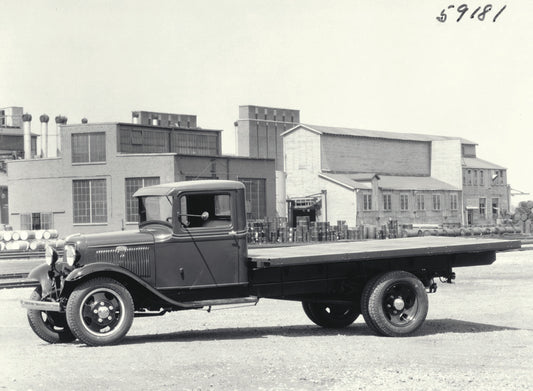 1934 Ford truck 157 inch wheel base platform body 0401-0792