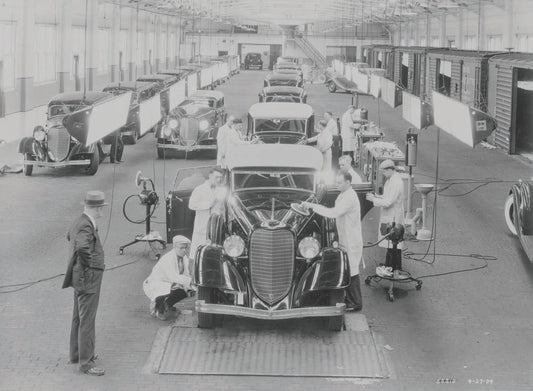 1934 Lincoln final assembly area  0401-0798