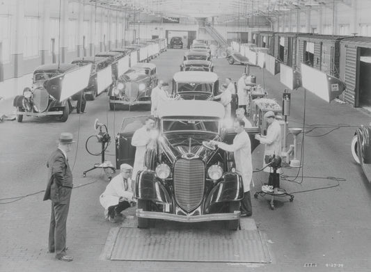 1934 Lincoln final assembly area  0401-0798