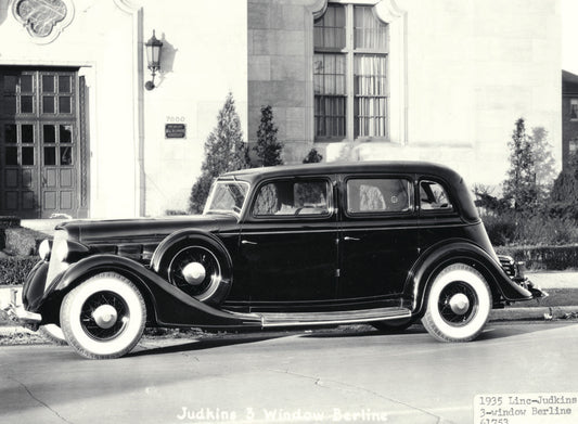 1935 Lincoln Judkins Three Window Berline  0401-0808