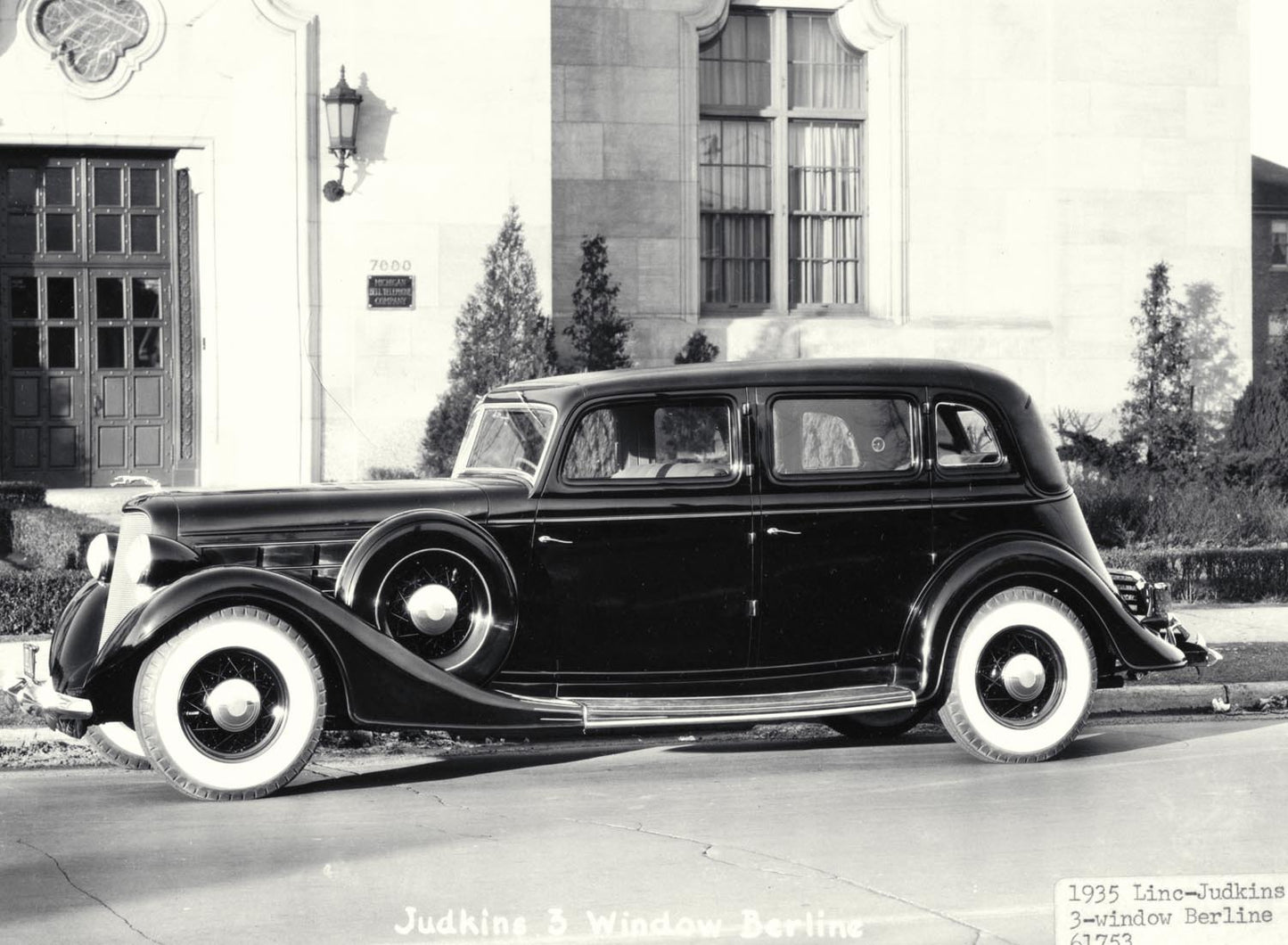 1935 Lincoln Judkins Three Window Berline  0401-0808