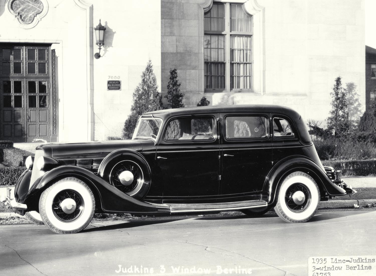 1935 Lincoln Judkins Three Window Berline  0401-0808