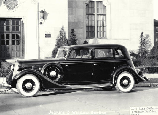 1935 Lincoln Judkins Three Window Berline  0401-0808