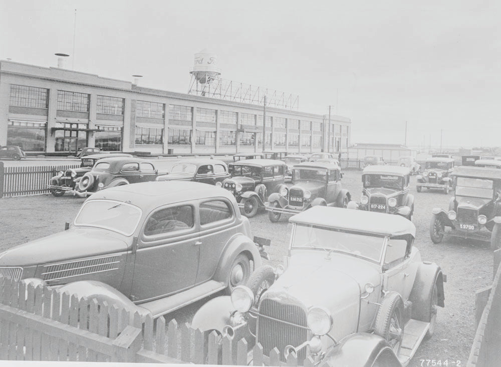1936 (circa) Ford Copenhagen Denmark Plant  0401-0811