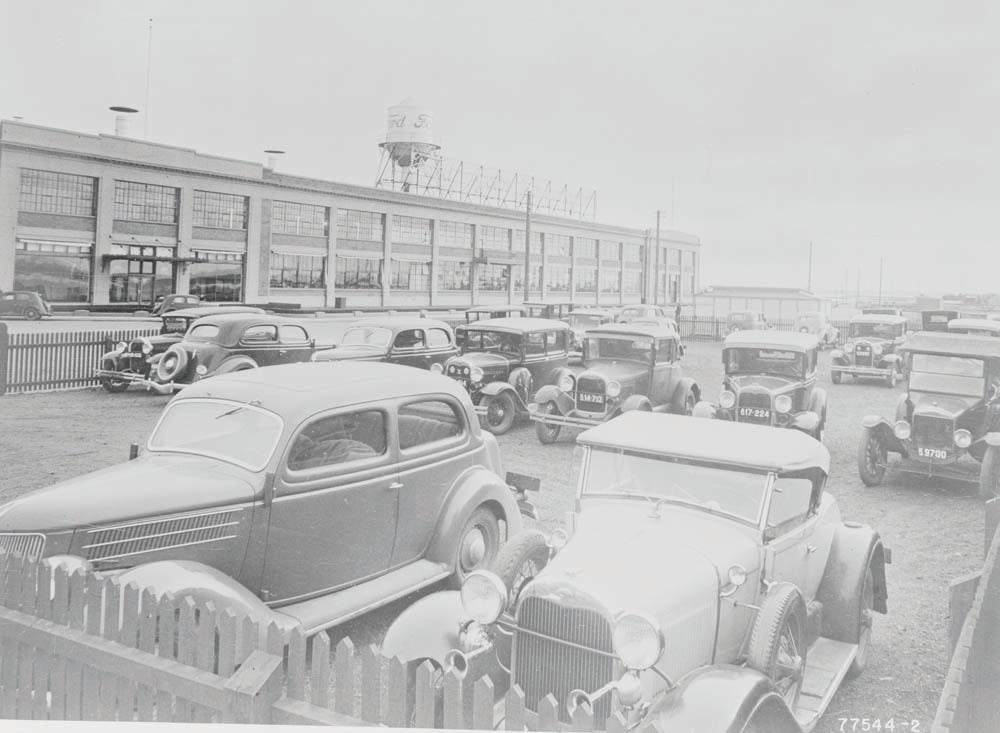 1936 (circa) Ford Copenhagen Denmark Plant  0401-0811