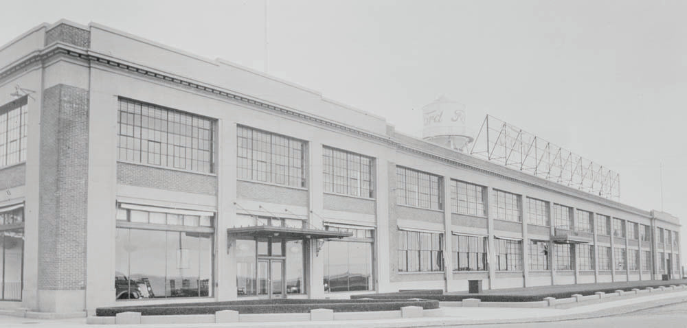 1936 (circa) Ford Copenhagen Denmark Plant  0401-0812