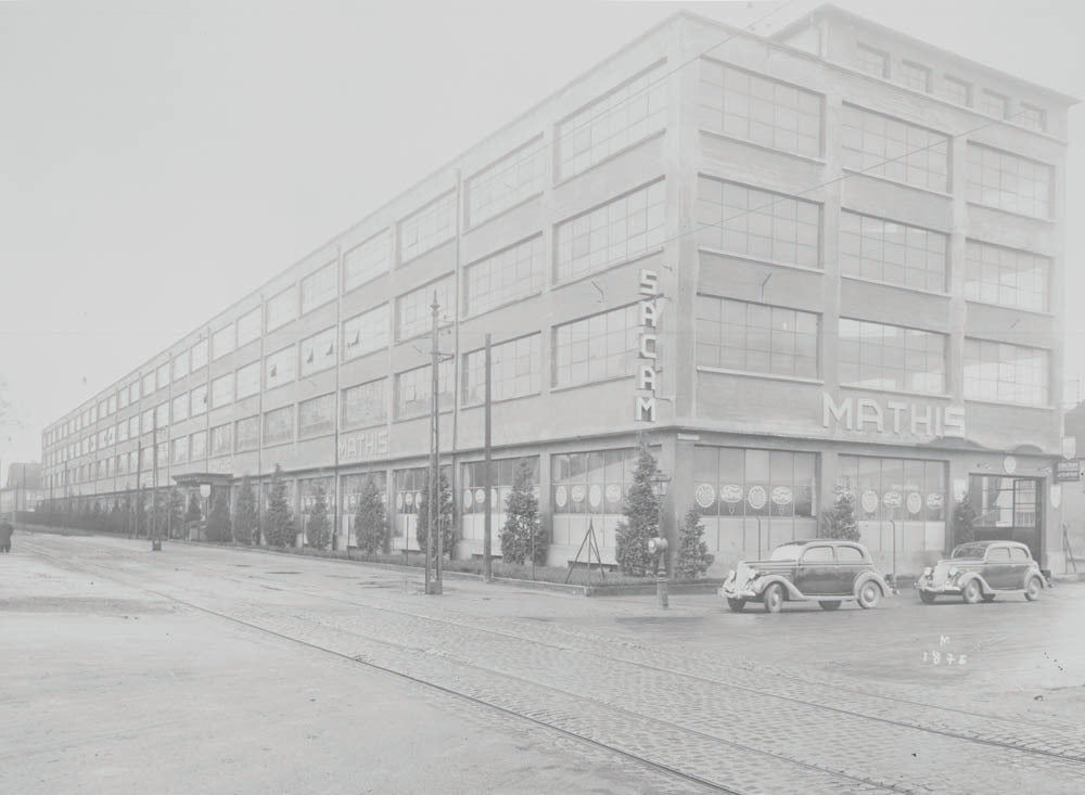 1936 (circa) Ford Strasbourg France Plant  0401-0813