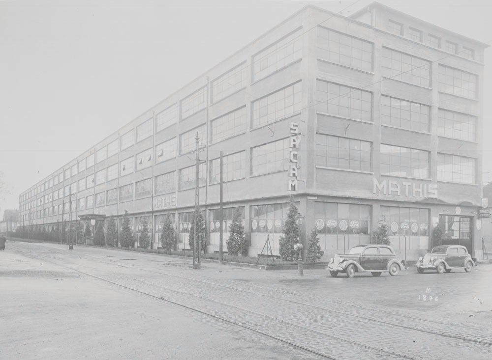 1936 (circa) Ford Strasbourg France Plant  0401-0813