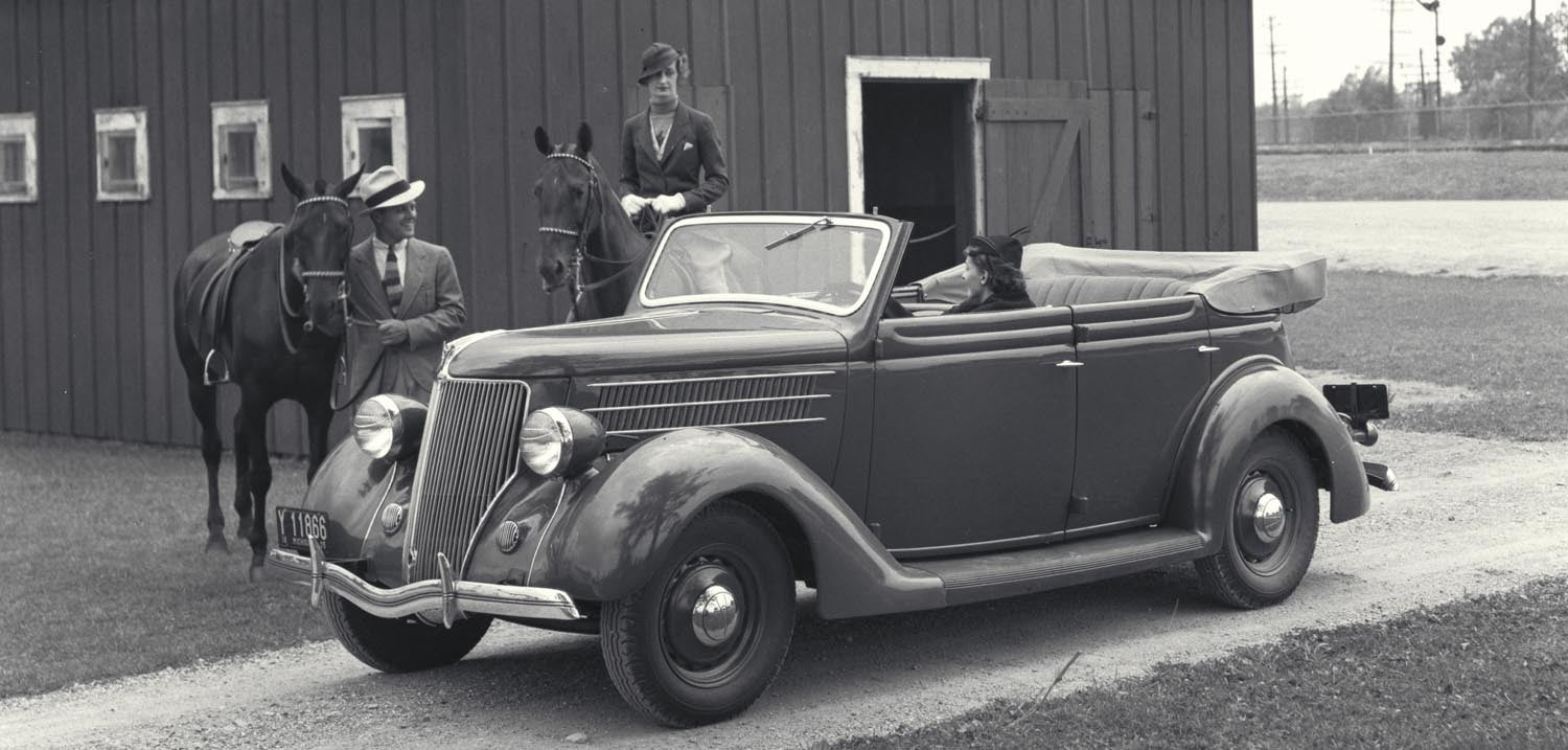 1936 Ford Convertible Sedan  0401-0817