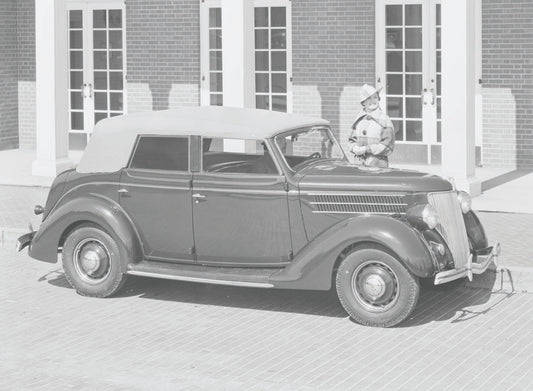 1936 Ford Convertible Sedan 0401-0818