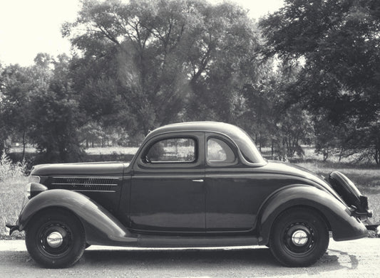 1936 Ford five window coupe  0401-0820