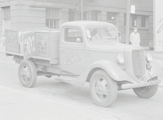 1936 Ford stake bed Vernors delivery truck  0401-0828