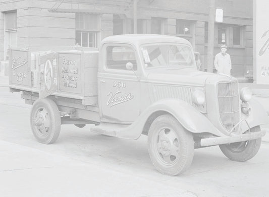 1936 Ford stake bed Vernors delivery truck  0401-0828