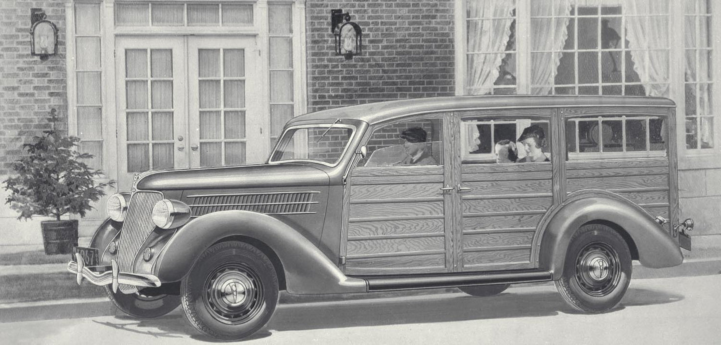 1936 Ford station wagon  0401-0829