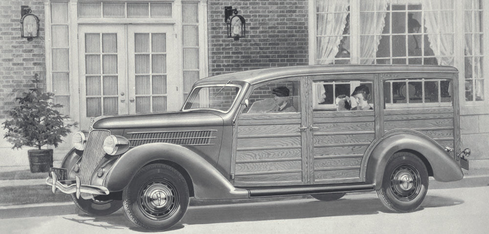 1936 Ford station wagon  0401-0829