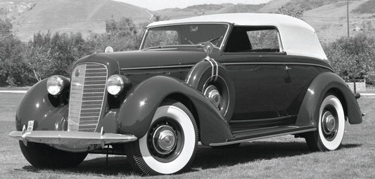 1936 Lincoln Brunn Convertible Victoria  0401-0832