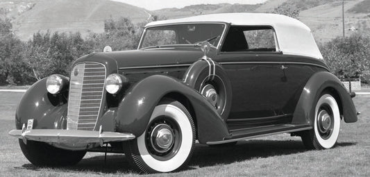 1936 Lincoln Brunn Convertible Victoria  0401-0832