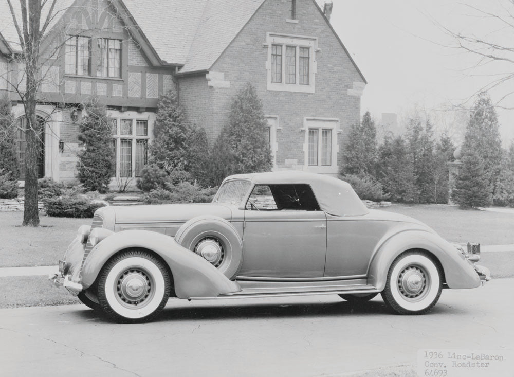1936 Lincoln LeBaron Convertible Roadster  0401-0833